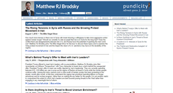 Desktop Screenshot of matthewrjbrodsky.com